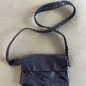 Shimmer blue bag